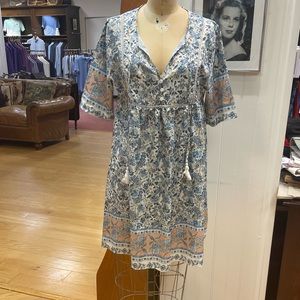 Boho Dress Size Large Like New